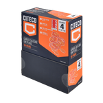 Citeco Class 4 Corded Silicone Ear Plugs - 50 Pairs