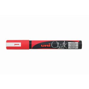 Uni Bullet Tip Chalk Marker 2.5mm (Red)