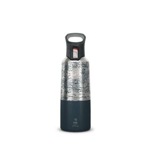 Decathlon - 0.8 L Insulated Stainless Steel Flask 900 With Quick-Release Cap For Hiking - One Size