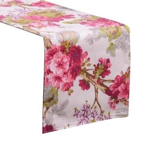CottonMore 100% Cotton Sateen Dining Table Runner 190x31cm