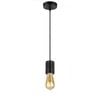 Telbix Lang Modern Pendant Hanging Lamp Light Metal Black