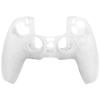 Silicone Cover Compatible For Ps5 Controller Case Skin - Clear White Ultra Grip