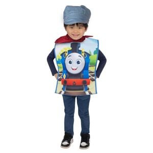 Thomas the Tank Engine Costume for Kids with Train Tunic Hat and Scarf, TODDLER