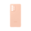 Samsung Silicon Cover For Galaxy A53 5G - Peach