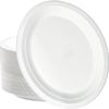 600pcs Disposable Sugarcane asse Oval Plates 26cm x 20cm Bulk