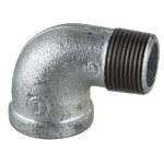 Brasshards 20mm Galvanised Male And Female Elbow