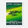 Galrie Vintage Horse Racing Art Print by Paul Colin Grand Prix de Paris 1936, Poster Only, A1 60 x 84cm (23 x 33inch)
