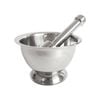 12cm Stainless Steel Mortar And Pestle Set Herbs Grinder