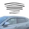 AUSGO Stainless Trim Weather Shields for MG HS 2024-Onwards Weathershields Window Visors Wind Deflectors