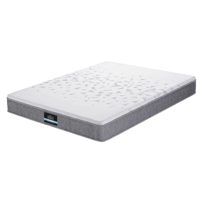 Giselle Bedding Queen Euro Top High Density Foam Knitted fabric 23cm Mattress Pocket spring