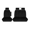 For LDV V80 Minibus Neoprene Black Custom FRONT Black Seat Covers