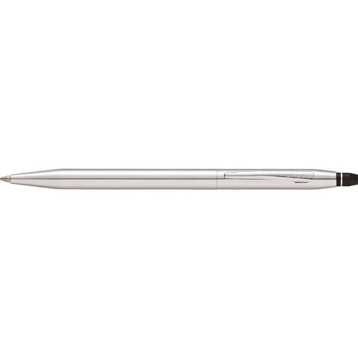 Cross Click Ball Point Pen/ballpoint Writing Stationery Medium Sb Nib Chrome