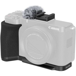 SmallRig L-Shaped Mount Plate with Handle for Canon PowerShot V1 (Black) 5808