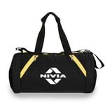 Nivia Beast Gym Bag Polyester Black Yellow Standard Shoulder Bag