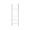 Costway 5-tier Ladder Shelf Wall Mounted Bookshelf