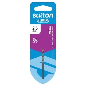 Sutton Tools 2.5mm Viper Cobalt Jobber Drill Bit