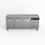 AG Equipment AG Three Door Commercial Worktop / Under Bench Fridge 700mm Depth - Under Bench Fridges (AG-GNX3100TN)