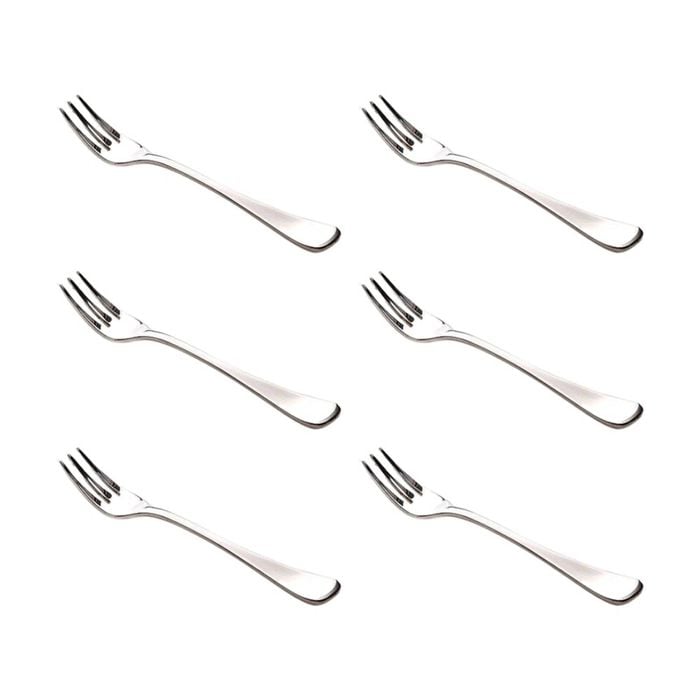 6pk Maxwell & William Cosmopolitan Oyster Fork