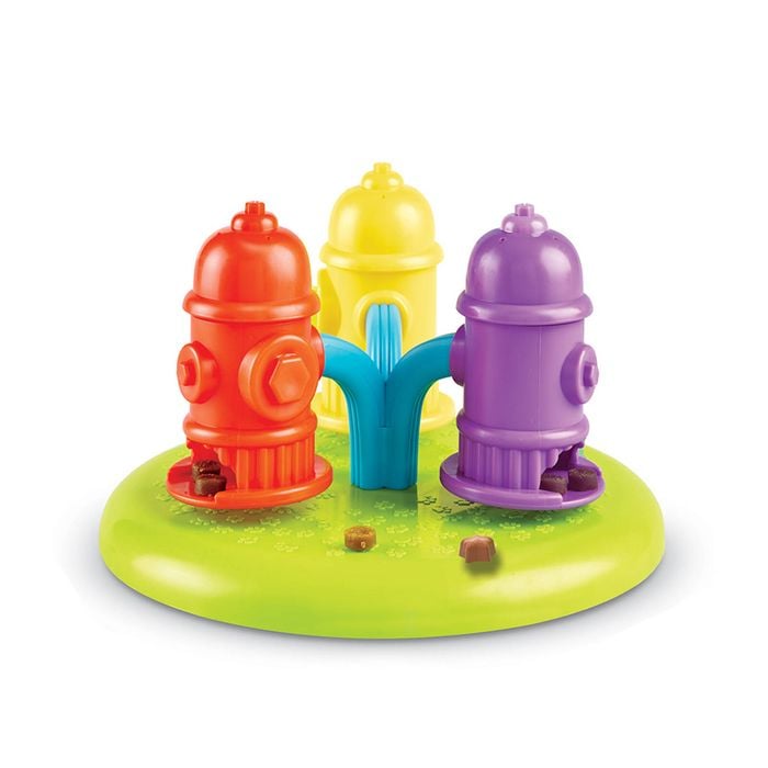 Brightkins Spinning Hydrants Dog/Pet Treat Dispenser Puzzle/Toy Assorted