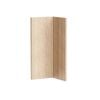 Kaboodle Almond Oak Modern Corner Wall Cabinet Doors - 2 Pack