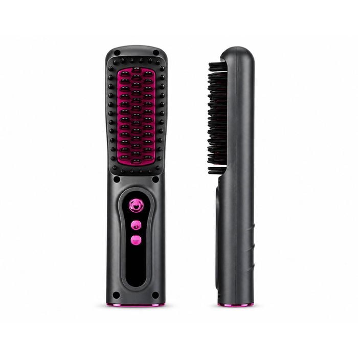 BDI Wireless 2-in-1 Hair Curler And Straightener Comb