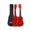 3rd Avenue Soprano Ukulele - Red
