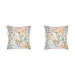 2PK Linen House 65x65cm Parris Multi European Pillowcase