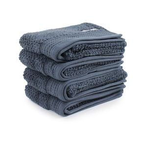 4pc Onkaparinga 45x65cm Avalon Hand Towel 550GSM Midnight