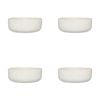 4PK Ecology Ceramic Domus Soup/Cereal Bowl 16.5cm Ecru