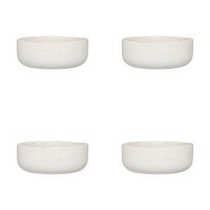 4PK Ecology Ceramic Domus Soup/Cereal Bowl 16.5cm Ecru