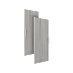 Lugna 1021 x 750 x 16mm Mist Double Doors