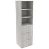 Lugna 1536 x 450 x 380mm Mist Ready to Assemble Robe Insert 2 Shelf 3 Drawer Unit