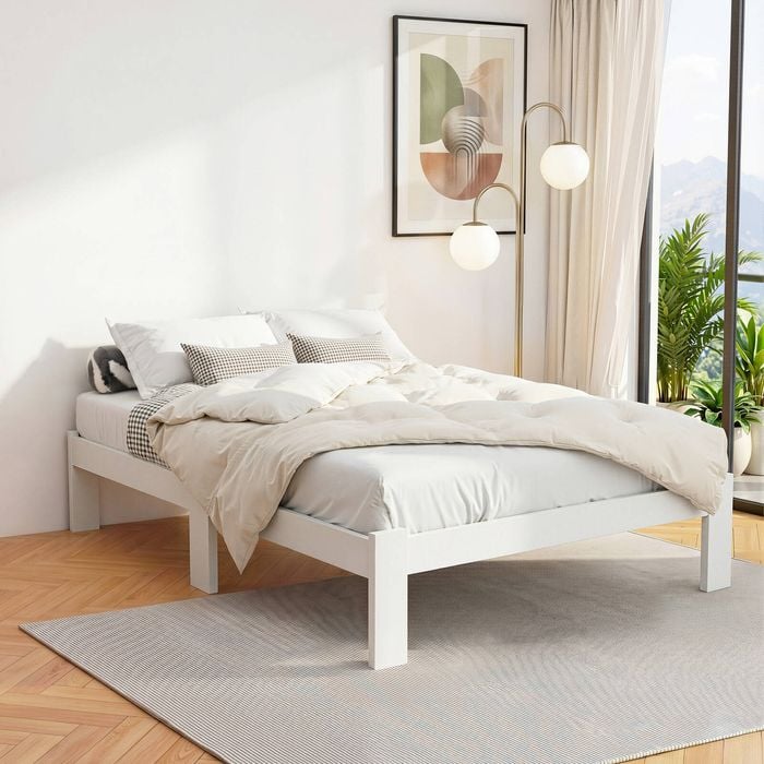 Artiss Wooden Bed Frame Double Beds Base
