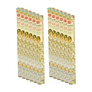 12PK HEM Home Fragrance Scented Smelling Incense Sticks Packet Set Jasmine