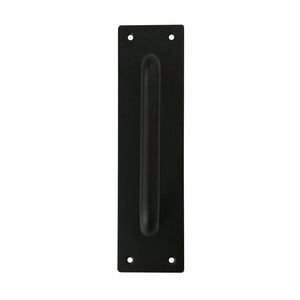 Lemaar 250 x 65 x 2mm Black D Pull On Plate DDA
