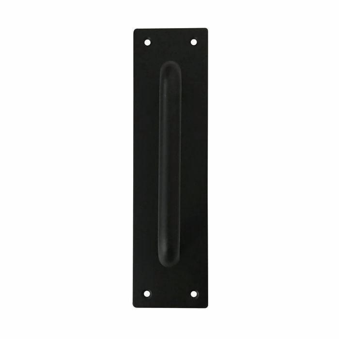 Lemaar 250 x 65 x 2mm Black D Pull On Plate DDA
