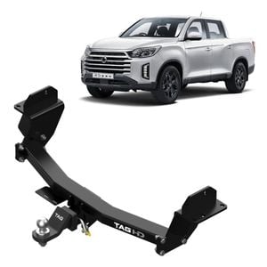 Tag Heavy Duty Towbar & Direct Fit Wiring For Ssangyong Musso Ute Short Wheel Base (10/2018 - On)