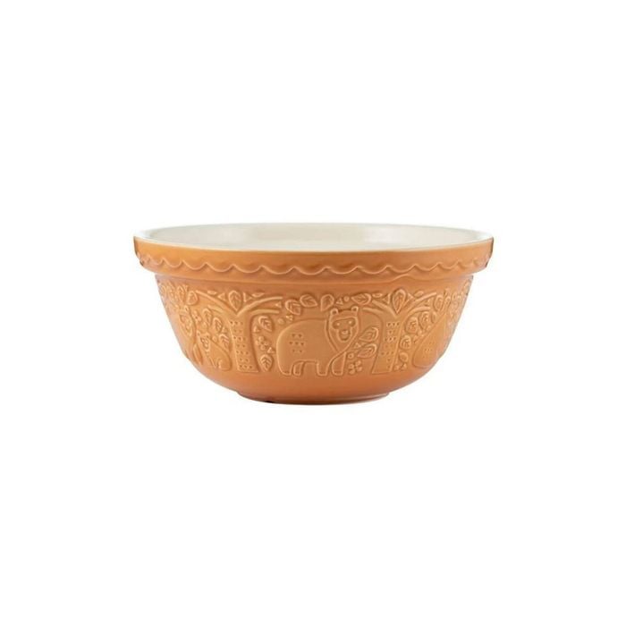 Mason Cash 24cm In the Forest Food Mixing Bowl Baking/Stirring Container Ochre