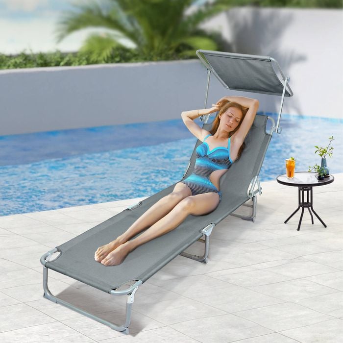 Costway Portable popular Camping Chair Bamboo