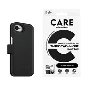 Panzer Tango 2forinfor1 Wallet Phone Case for iPhone 16e - Black