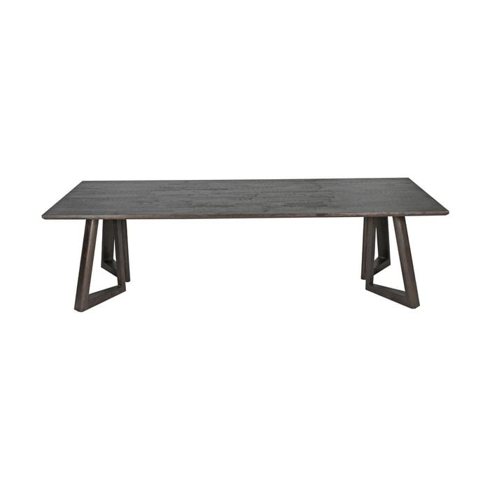 Besteneer 280cm Solid Timber Dining Table Chocolate
