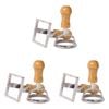 3x 2pc Al Dente Ravioli Cutters Square & Round Home Kitchen Cooking