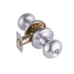 Tasman Satin Chrome Tula Privacy Knobset