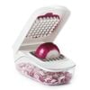 Catzon Onion Chopper With Container & Easy Pour Opening Vegetable Cutter