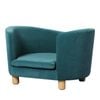 Pawz Velvet Pet Sofa Bed 65x45x38CM Blue
