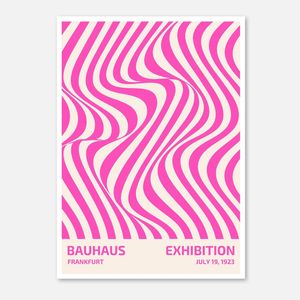 Galrie Bauhaus Frankfurt 1923 Exhibition Poster - Vintage Abstract Art Print, Poster Only, A0 84 x 119cm (33 X 47inch)