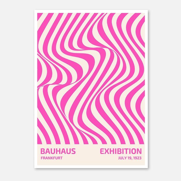 Galrie Bauhaus Frankfurt 1923 Exhibition Poster - Vintage Abstract Art Print, Poster Only, A0 84 x 119cm (33 X 47inch)