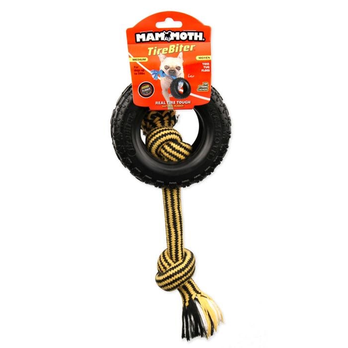Mammoth Tirebiter Medium Rope Dog Toy