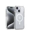 AUKEY PC-TM11 Urban Guard Magnetic Hard Shell iPhone 15 case - Transparent
