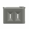 Clark 2000L Poly Slim Water Tank - Native Grey